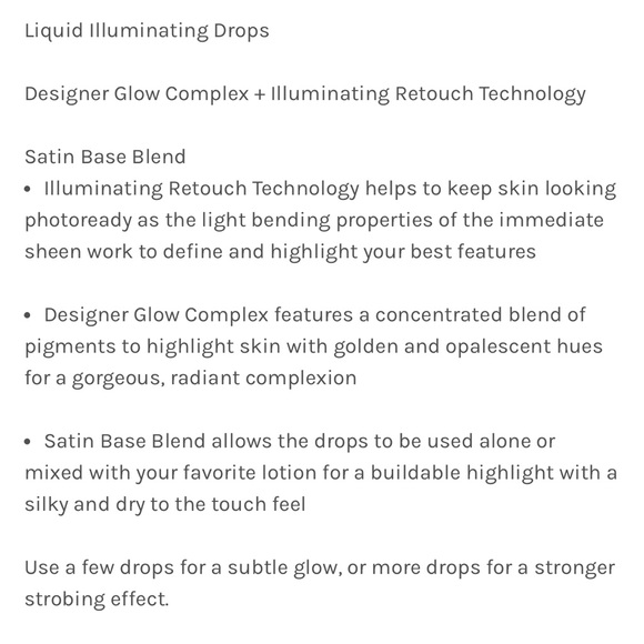 Designer Skin Tanning illuminating drops - Picture 4 of 5